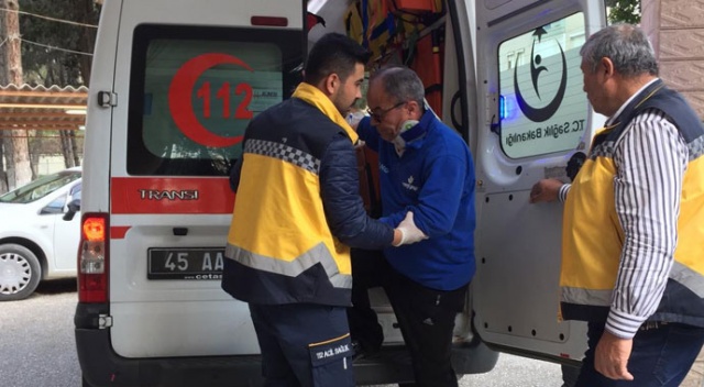 Yolun karşısına geçmek isterken canından oluyordu Yolun karşısına geçmek isterken canından oluyordu