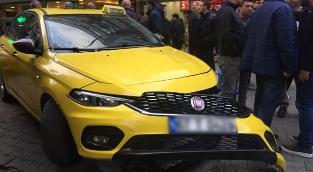 Yürekleri ağızlara getiren kaza!