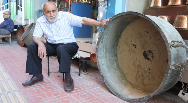 200 yıllık bulgur kazanına paha biçilemiyor