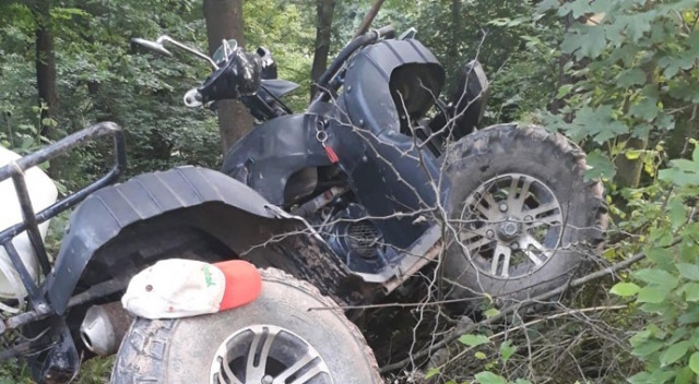 65 yaşındaki adam ATV altında kalarak hayatını kaybetti