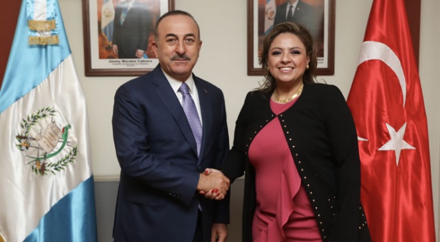Bakan Çavuşoğlu, Guatemalalı mevkidaşı Polanco ile görüştü Bakan Çavuşoğlu, Guatemalalı mevkidaşı Polanco ile görüştü