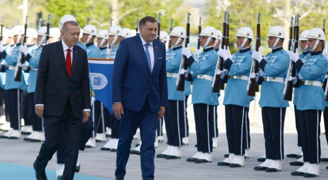 Bosna-Hersek Devlet Başkanlığı Konseyi Başkanı Dodik Ankara'da Bosna-Hersek Devlet Başkanlığı Konseyi Başkanı Dodik Ankara'da