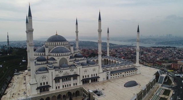 Büyük Çamlıca Camisi'nin resmi açılışı yarın yapılacak Büyük Çamlıca Camisi'nin resmi açılışı yarın yapılacak