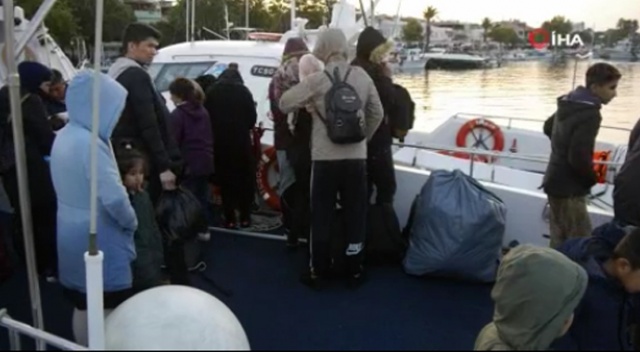 Çanakkale'de 78 mülteci yakalandı