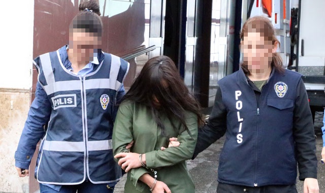 Cezaevinden kaçan hamile kadın hırsızlıktan yakalandı Cezaevinden kaçan hamile kadın hırsızlıktan yakalandı