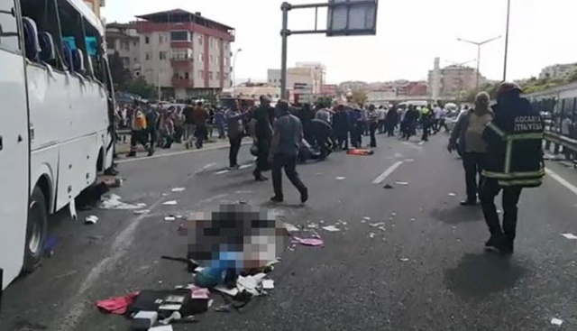 D100’de feci kaza: 1 ölü, 6 yaralı
