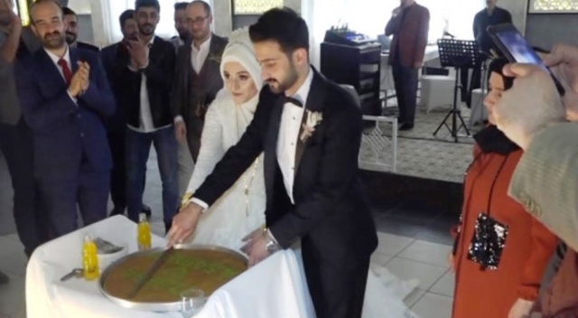 Düğünler tatlıya bağlandı Düğünler tatlıya bağlandı