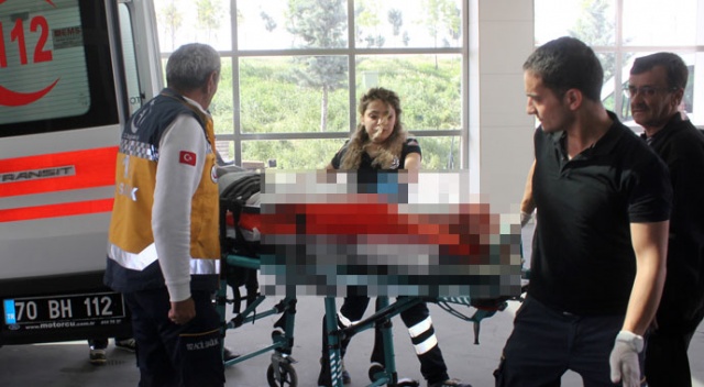 Eşine mesaj atmasına tepki gösterdi, bıçaklandı Eşine mesaj atmasına tepki gösterdi, bıçaklandı