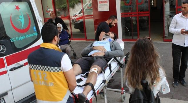 Fabrikada patlama: 8 yaralı Fabrikada patlama: 8 yaralı