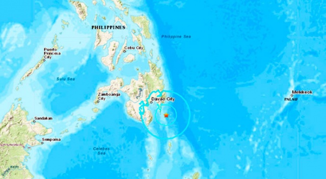 Filipinler'de 6.1 büyüklüğünde deprem