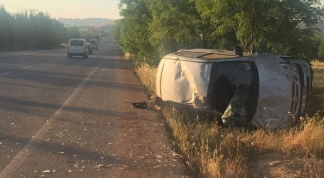 Gaziantep&#039;te iki araç çarpıştı: 5 yaralı