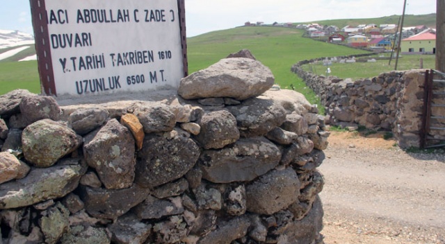 Giresun’da 400 yıllık ‘Hacı Abdullah Duvarı’ görenlerin ilgisini çekiyor