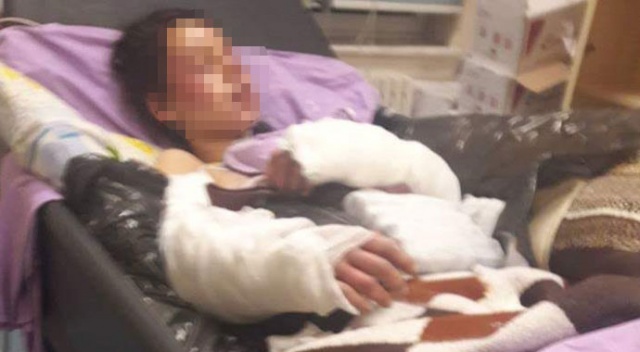 Hamileyken kürekle döven kocasından şikayetçi olmadı Hamileyken kürekle döven kocasından şikayetçi olmadı