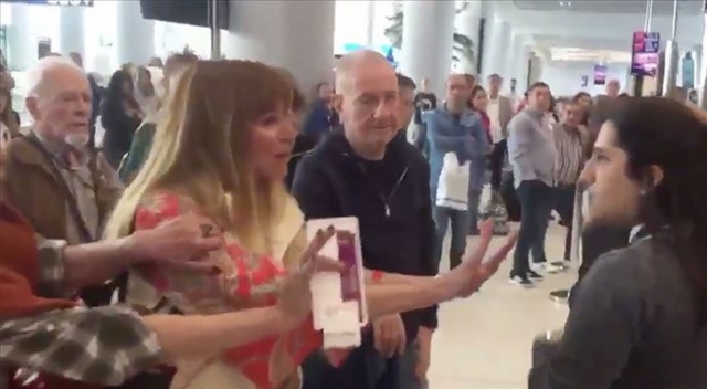 Havalimanı çalışanına hakaret eden şüpheli adli kontrol şartıyla serbest