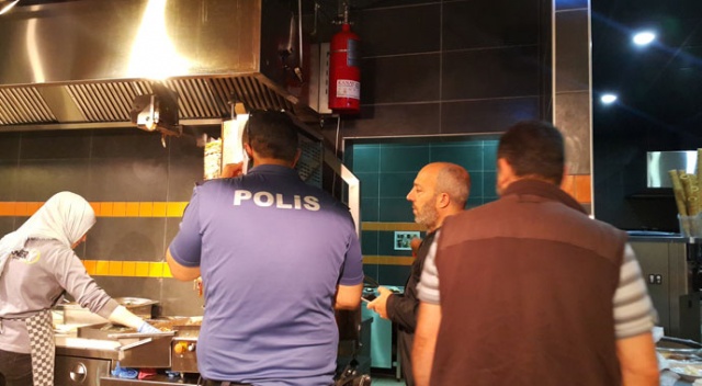 İftar vakti restoranda yangın tüpü patladı: 1 kişi ağır yaralı