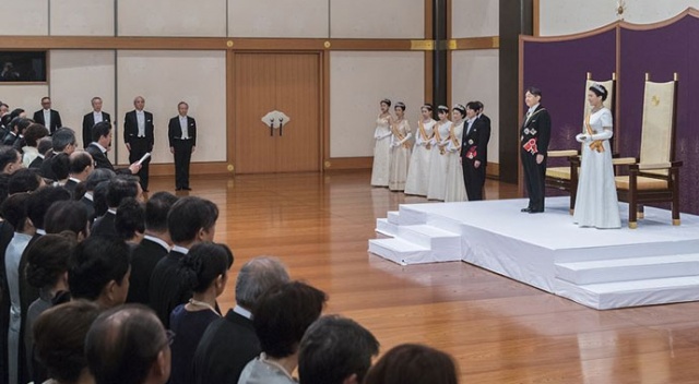 Japonya'nın yeni imparatoru Naruhito Japonya'nın yeni imparatoru Naruhito
