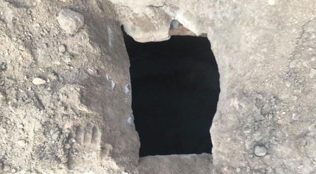 Kapadokya’da yeraltı şehri bulundu Kapadokya’da yeraltı şehri bulundu