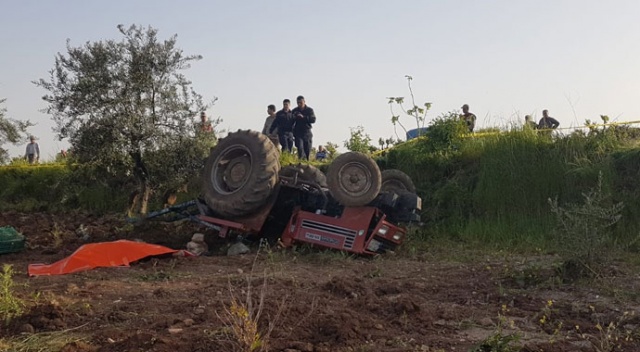 Kilis'te yine traktör kazası: 1 ölü Kilis'te yine traktör kazası: 1 ölü