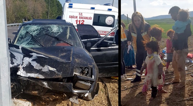 Kırşehir'de trafik kazası: 12 yaralı Kırşehir'de trafik kazası: 12 yaralı