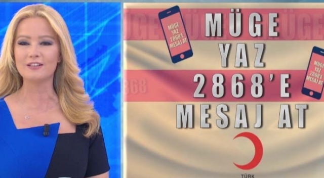 Müge Anlı’da 4 milyon lira bağış toplandı