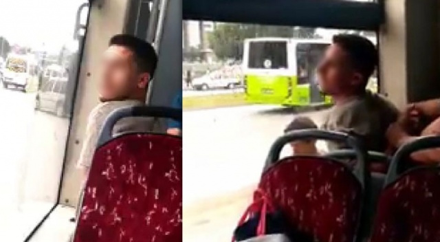 Otobüste taciz etti, &quot;Yaptık bir hata, bir daha olmaz&quot; dedi