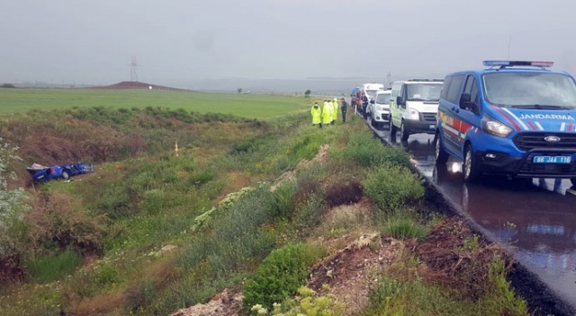 Polis memurları kazaya kurban
