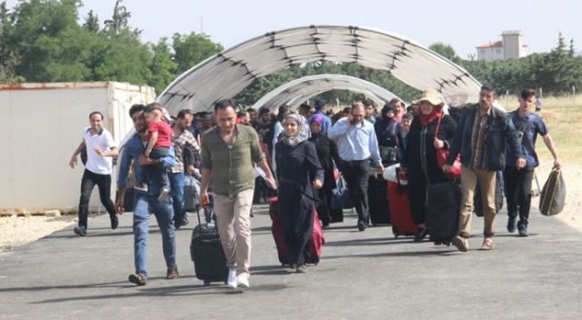 Ramazan Bayramı için 20 bin 576 Suriyeli ülkesine gitti
