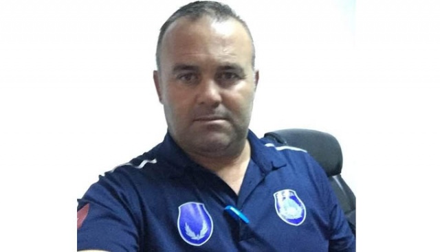 Ramazan topu zabıta memurunun üstüne patladı