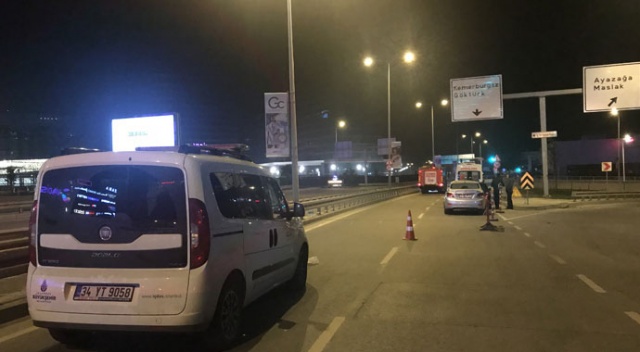 Sarıyer&#039;de doğal gaz borusu delindi