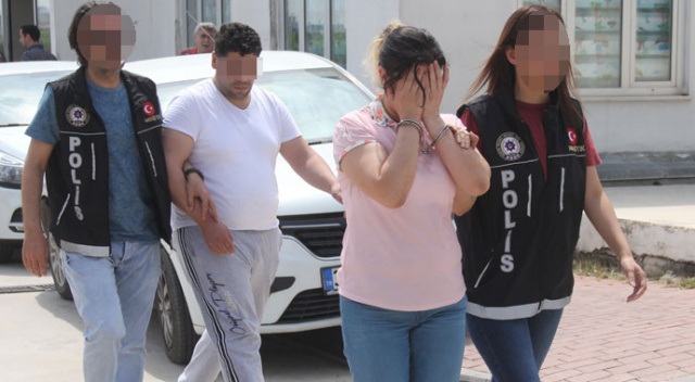 Torbacılık yapan karı koca tutuklandı