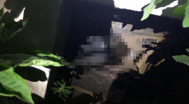 Apartman havalandırma boşluğunda erkek cesedi bulundu