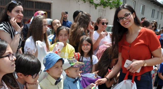 Asırlık 'lüp lüp' geleneğine çocuklardan büyük ilgi