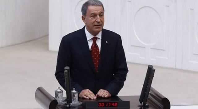 Bakan Akar&#039;dan şehit asker için başsağlığı mesajı