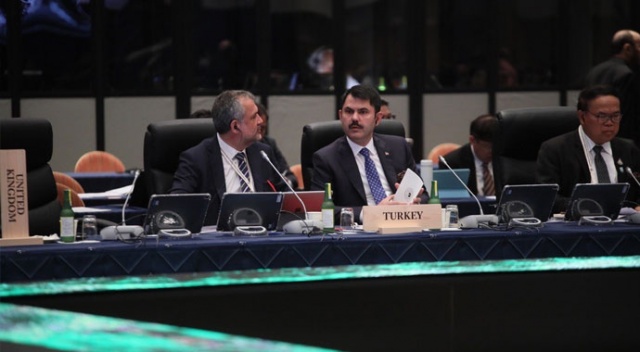 Bakan Kurum’dan G20 paylaşımı Bakan Kurum’dan G20 paylaşımı