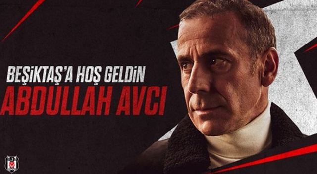 Beşiktaş Kulübü, Abdullah Avcı'yı açıkladı!