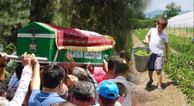 Bursa’da 6 yaşındaki Sinan’a acı veda Bursa’da 6 yaşındaki Sinan’a acı veda
