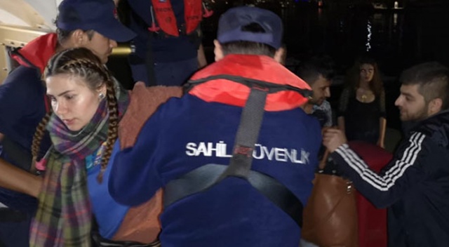 Çalıntı yatla yurt dışına çıkmaya çalıştılar