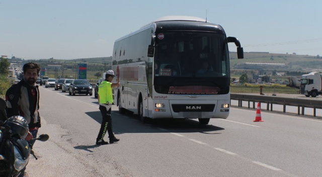 Dikkat bu yolcu otobüsünde trafik casusu var