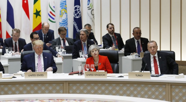 G20 liderleri Dijital Ekonomi oturumunda buluştu G20 liderleri Dijital Ekonomi oturumunda buluştu