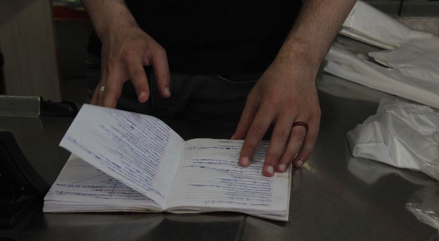 Gizli hayırsever borçları ödedi, bakkalın veresiye defterini yırttı Gizli hayırsever borçları ödedi, bakkalın veresiye defterini yırttı