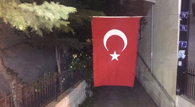 Hakkari şehidinin Başkent’te bulunan evine ateş düştü