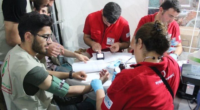 İftardan sonra kan bağışladık