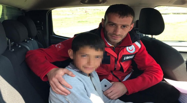 Kars'ya kaybolan çocuk 8 saat sonra bulundu Kars'ya kaybolan çocuk 8 saat sonra bulundu