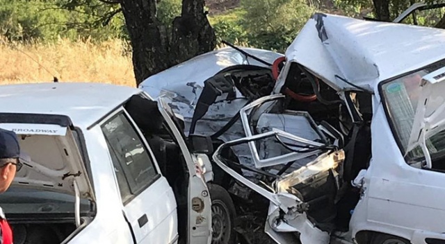 Kepsut’ta trafik kazası: 1 ölü, 7 yaralı