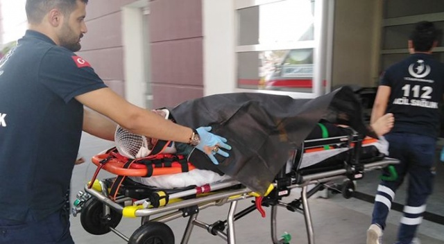 Kopan eşarp sayesinde ölümden döndü