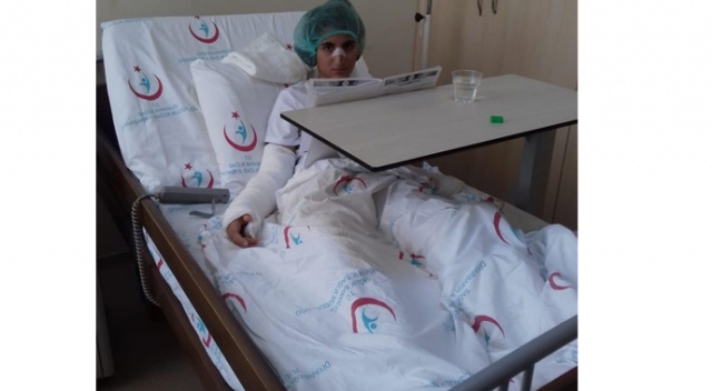 LGS’ye hastane odasında girdi
