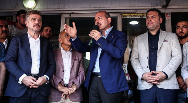 Süleyman Soylu Gaziosmanpaşa&#039;da konuştu