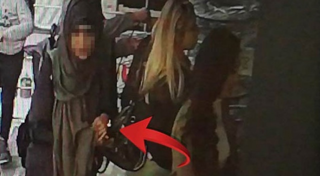 Takip ettiği kadının sırt çantasından cüzdan çaldı
