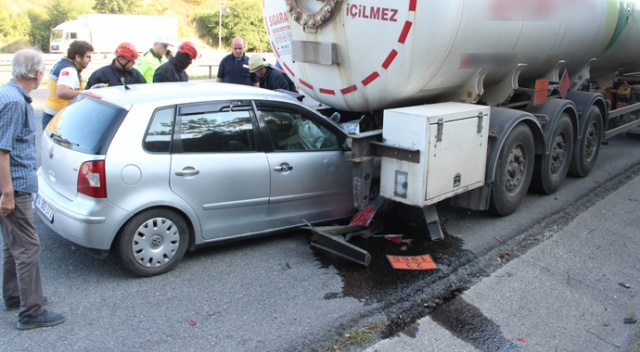 TEM Otoyolu’nda feci kaza: 1 ölü, 1 yaralı