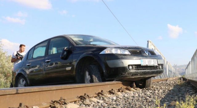 Tren raylarında büyük panik! Tren raylarında büyük panik!